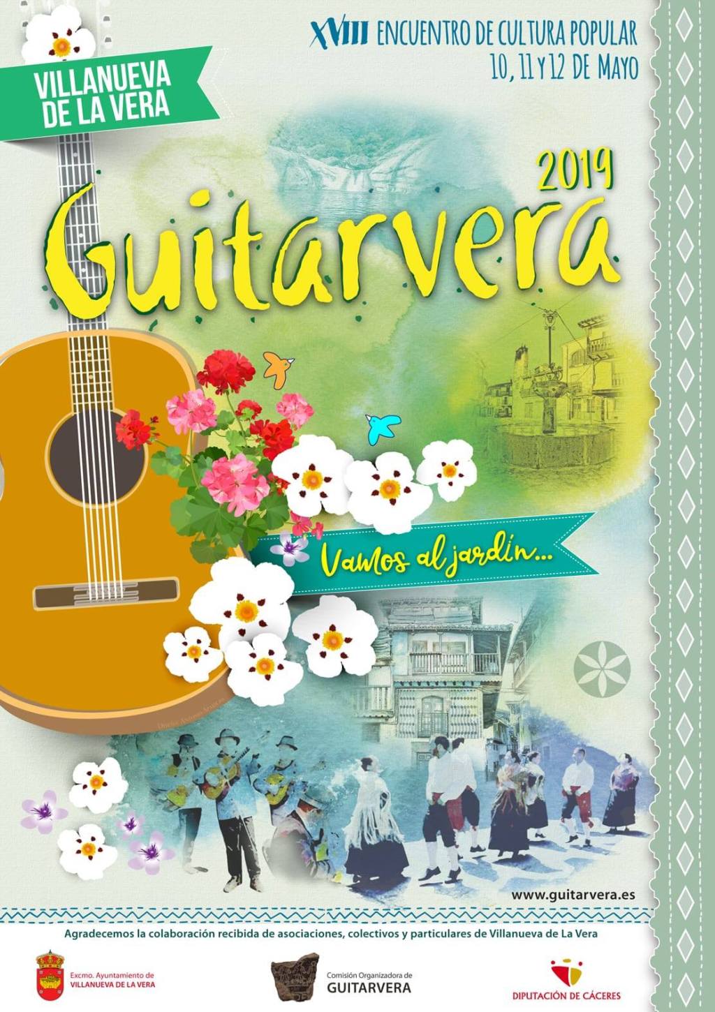 10, 11 y 12 May: XVIII Guitarvera en Villanueva de La Vera