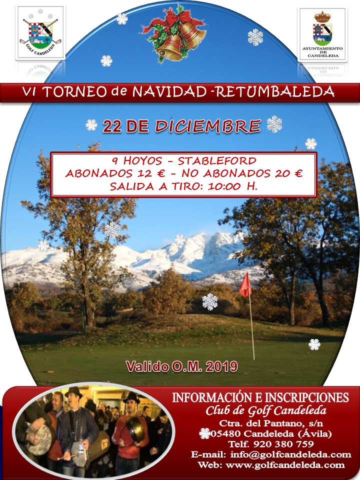 22 Dic: VI Torneo de Navidad «Retumbaleda» en #Candeleda