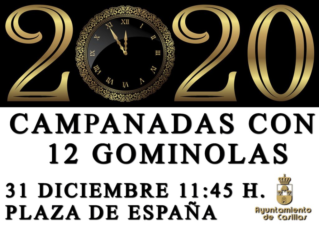 31 Dic: Campanadas 2020 con 12 gominolas en #Casilla