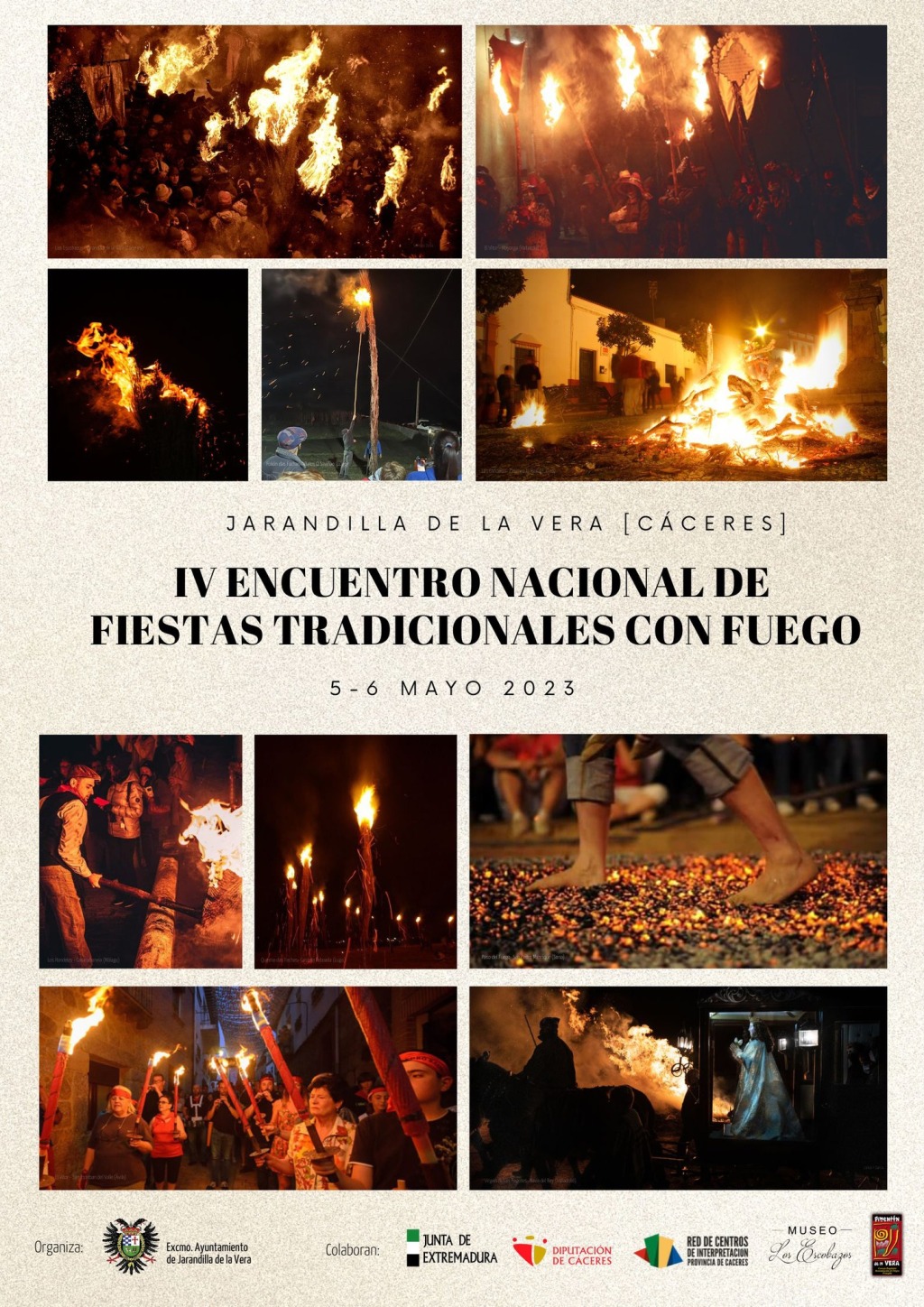 IV Encuentro Nacional de Fiestas tradicionales con fuego en Jarandilla de La Vera