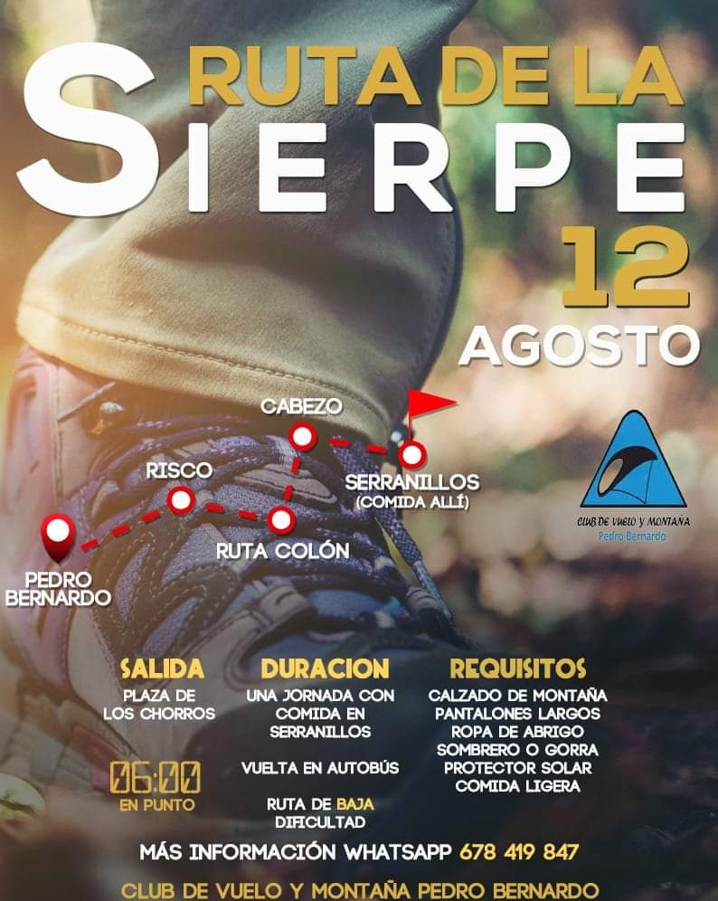 Ruta de La Sierpe 2023 en Pedro Bernardo