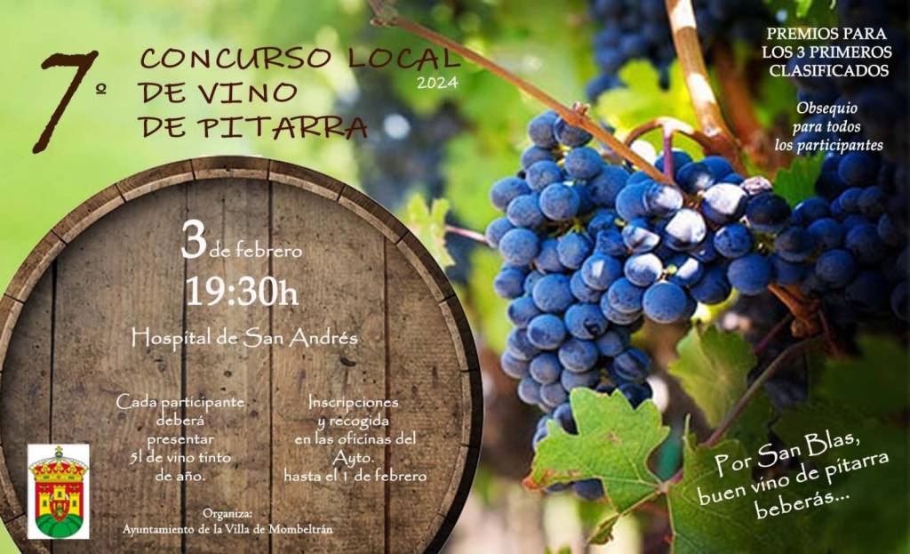 VII Concurso local de Vino de Pitarra en Mombeltrán