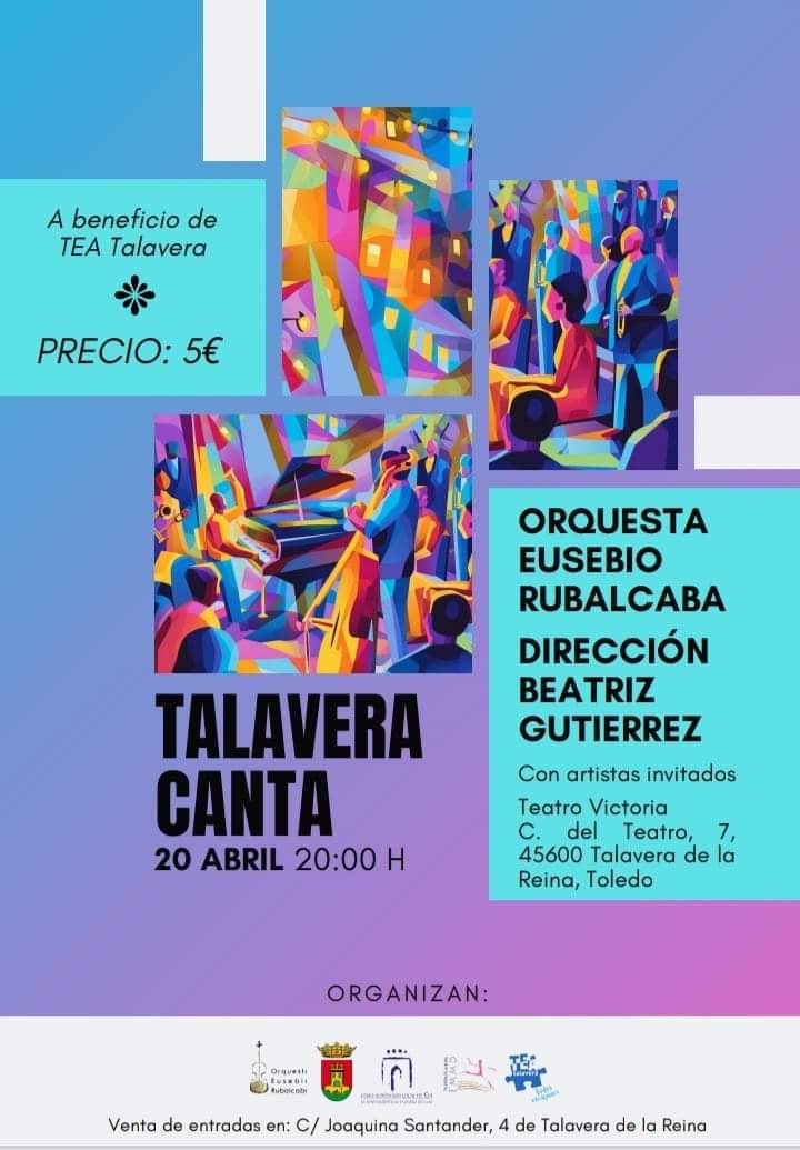 Concierto de la Orquesta Eusebio Rubalcaba en Talavera de La Reina
